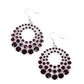 So Self-GLOW-rious - Purple Earring