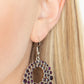 So Self-GLOW-rious - Purple Earring