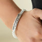 So She Did - White Bracelet