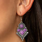 So Sonoran - Purple Earring