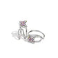 Soaring Sideways - Pink Earring - Cuff