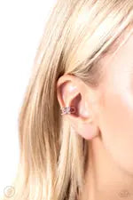 Soaring Sideways - Pink Earring - Cuff