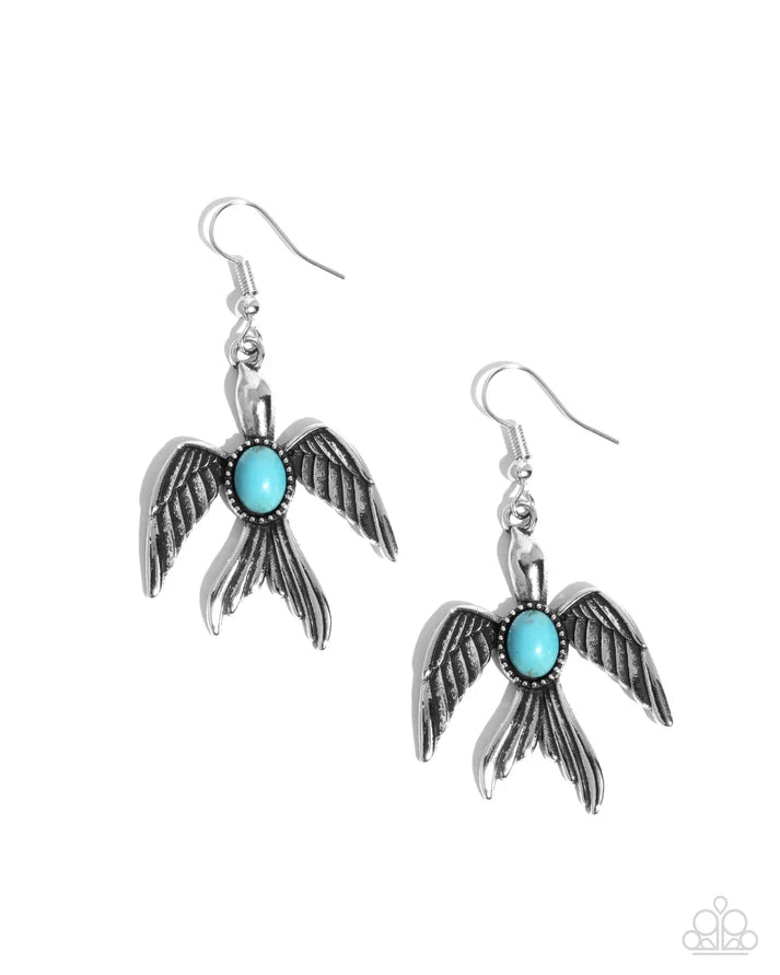 Soaring Stones - Blue Earring