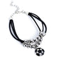 Soccer Player - Black Bracelet