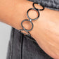 Socialite Sheen - Black Bracelet