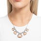 Socialite Status - Orange Necklace