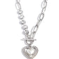 Soft-Hearted Style - White Necklace