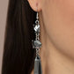 Sophisticated Smolder - Silver Earring