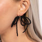 Sophisticated Sprinkle - Black Earring