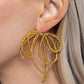 Sophisticated Sprinkle - Gold Earring