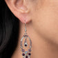 Sophisticated Starlet - Purple Earring