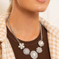 Sophisticated Style - White Necklace