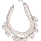 Sophisticated to the Max - White Necklace