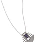 Soulful Serenity - Purple Necklace
