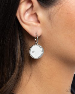 South Star -  White Earring