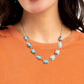 Southern Safari - Blue Necklace
