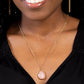 Sparkling Stones - Pink Necklace