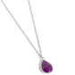 Sparkling Stones - Purple Necklace