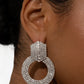 Sparkly Safeguard - White Earring