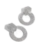 Sparkly Safeguard - White Earring