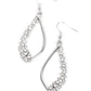 Sparkly Side Effects - White Earring
