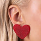 Sparkly Sweethearts - Red Earring