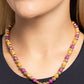 Speckled Story - Orange Necklace