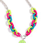 Speed SMILE - Green Necklace