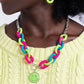 Speed SMILE - Green Necklace