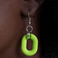 Speed SMILE - Green Necklace