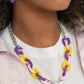 Speed SMILE - Purple Necklace