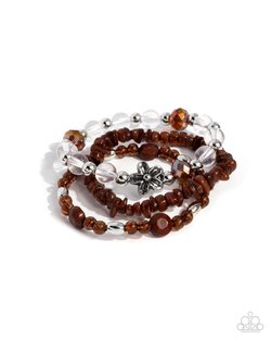 Spellbound Stack - Brown Bracelet