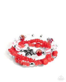 Spellbound Stack - Red Bracelet