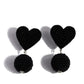 Spherical Sweethearts - Black Earring