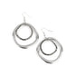 Spinning With Sass - Silver Earring