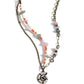 Spiraling Seafloor - Brass Necklace