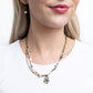 Spiraling Seafloor - Brass Necklace