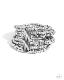 Spirited Stack - Silver Bracelet