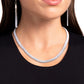 Spray Paint Sass - White Necklace