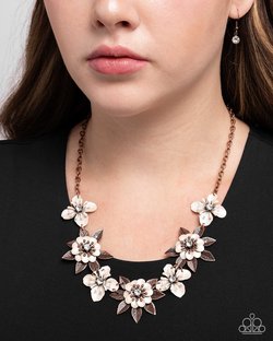 Springtime Song - Copper Necklace