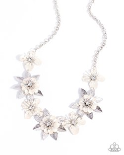 Springtime Song - White Necklace