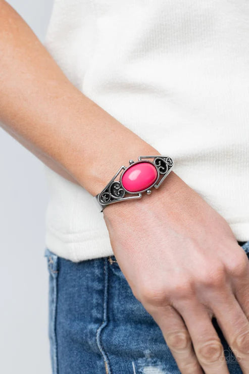 Springtime Trendsetter - Pink Bracelet