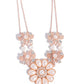 Sprouting Shimmer - Rose Gold Necklace
