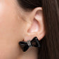 Spruced Up - Black Earring