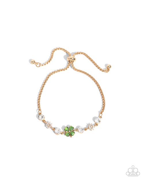 St. Patricks Pizzazz - Green Bracelet