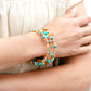 Stacking Stones - Orange Bracelet