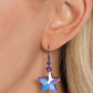 Star - Crossed Sparkle - Purple Necklace