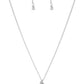 Star-Spangled Sass - White Necklace