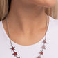 Star Quality Sensation - Red Necklace