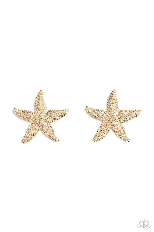 Starfish Season - Gold Earring